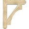 Ekena Millwork Westlake Craftsman Rough Sawn Bracket w/ Offset Brace, Douglas Fir, 8"W x 34"D x 42"H BKT0806X34X42WTL04RDF - alternate 3